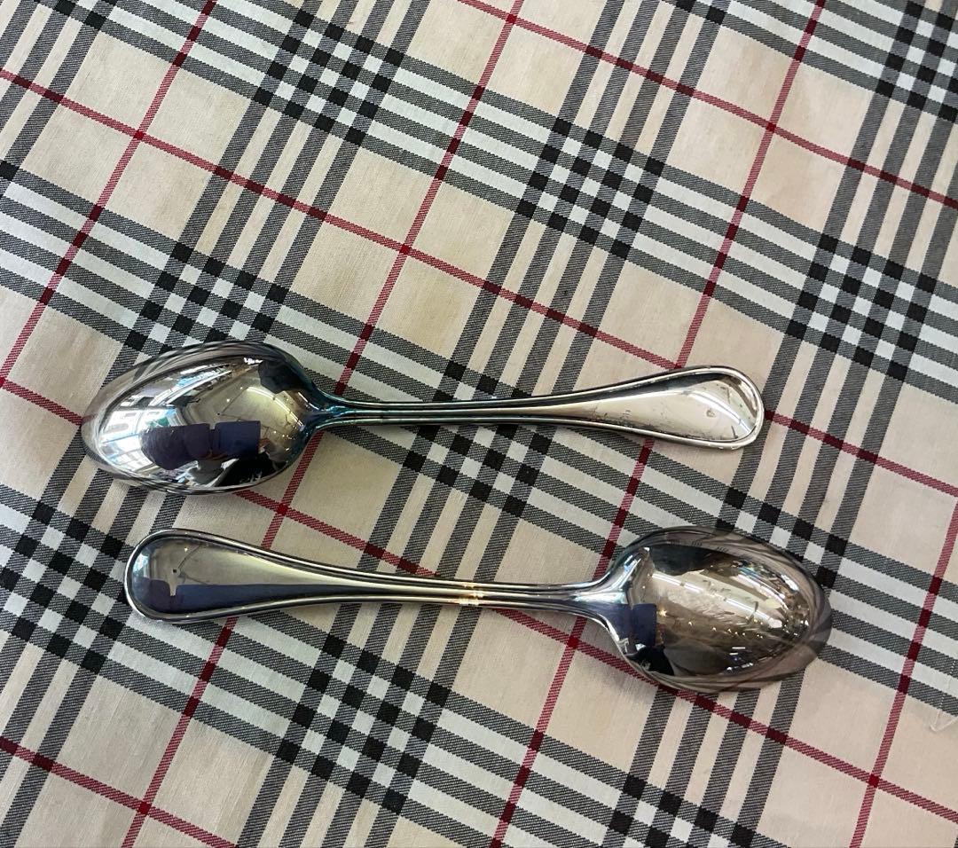 カトラリーセット　9点/390g 銀色　銀　シルバー　　1724