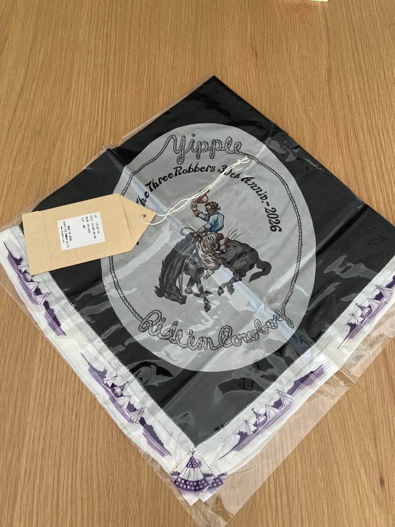 こ*み様 RMF×TheThreeRobbers 30th SILK SCARF