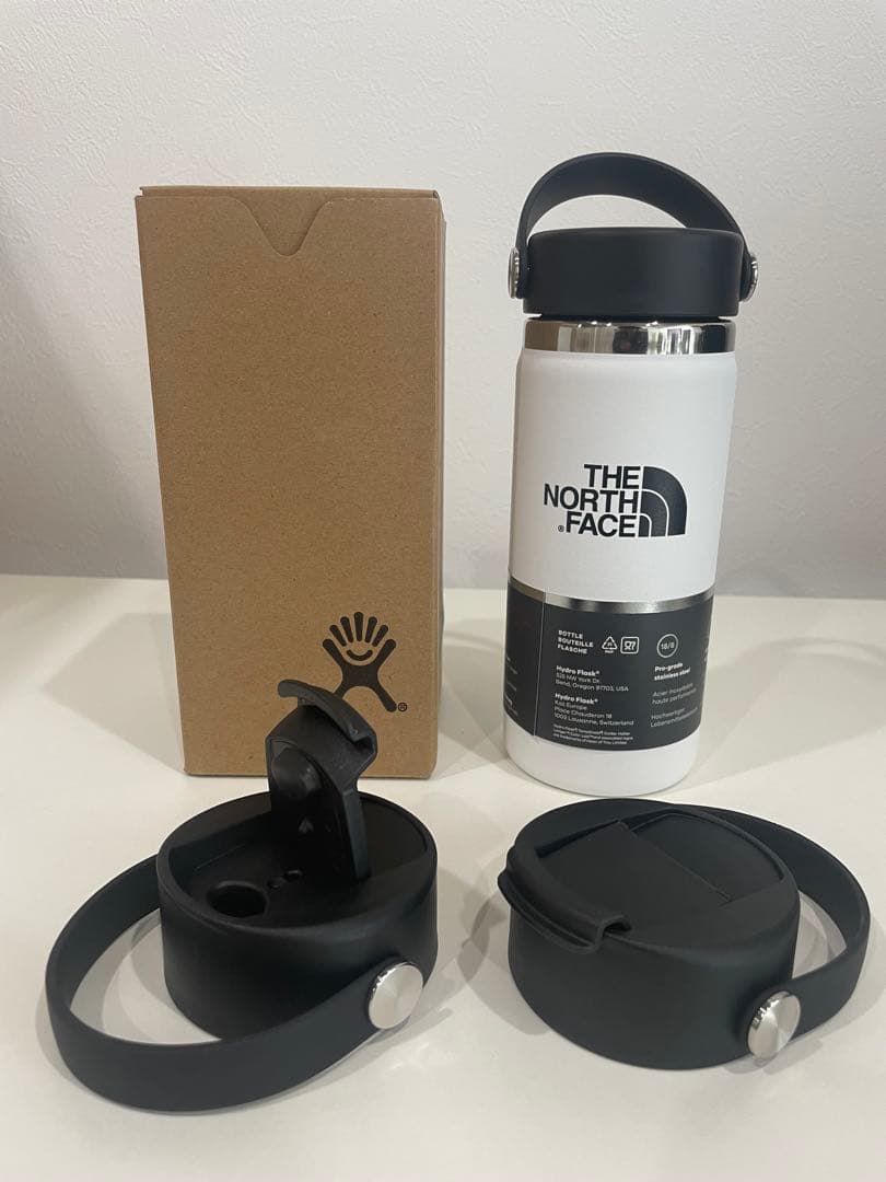 新品おまけ付 ハイドロフラスク/ノースフェイス タンブラー 16oz 473ml