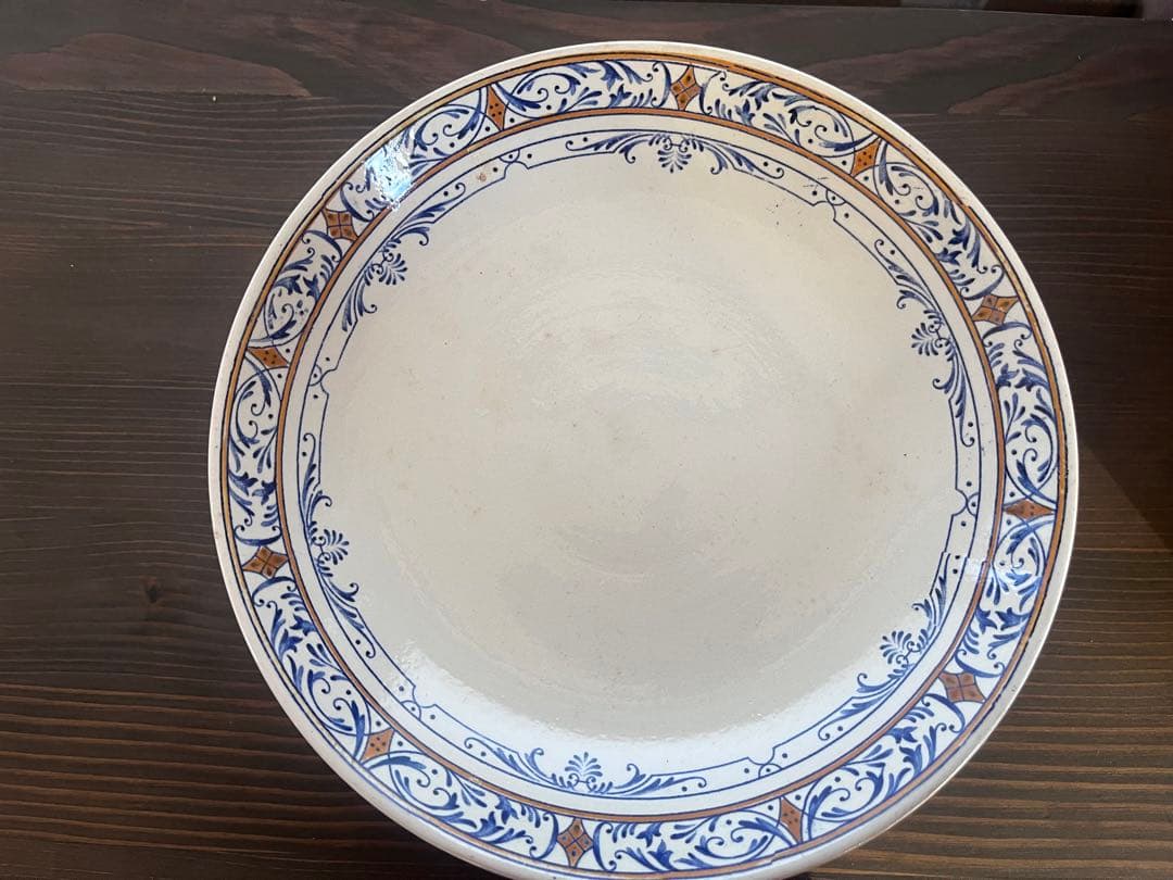 フランス　アンティーク　クレイユモントロー　COLBERT　コンポティエ