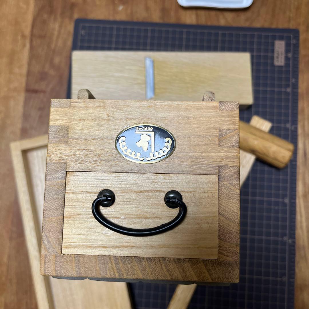 にんべん 鰹節削り器 純正木槌付き