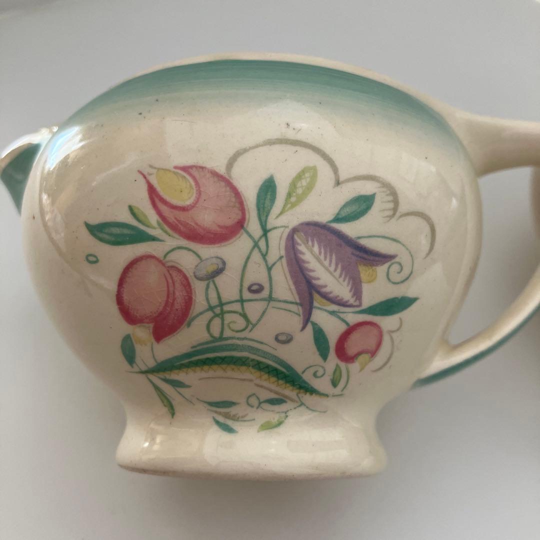 ドレスデンスプレイ　ミルクジャグ＆シュガー スージークーパー