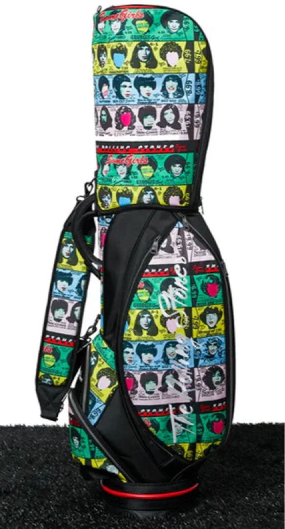 超美品！稀少！ローリングストーンズ (来日 35周年 記念 ) キャディーバック