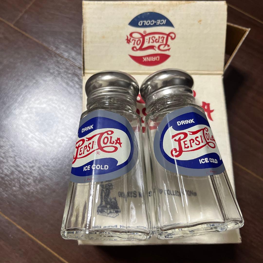 希少　アンティーク　ペプシコーラ　ソルト＆ペッパー　ペプシ　PEPSI