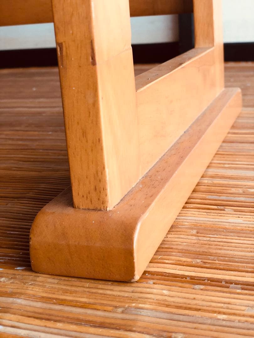 硬い メープル材 の ビンテージ 折り畳みテーブル