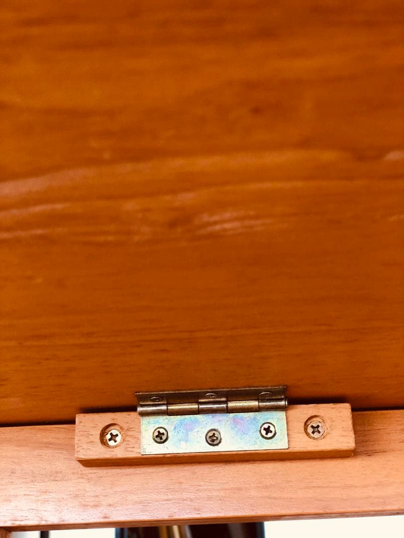 硬い メープル材 の ビンテージ 折り畳みテーブル