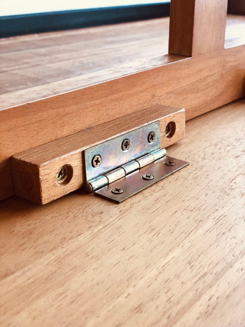 硬い メープル材 の ビンテージ 折り畳みテーブル