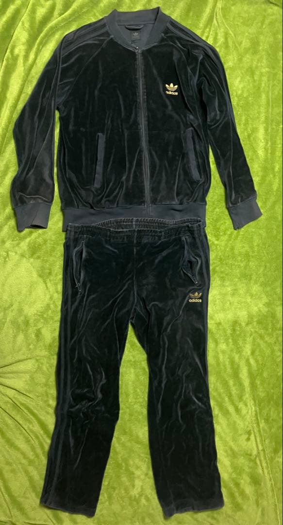 アディダス adidas ベロア 00s トラックジャケット セットアップ