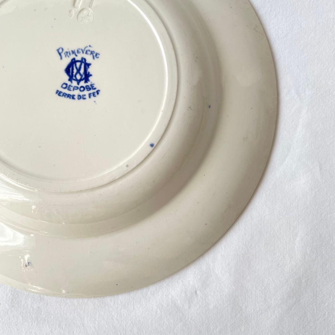 フランス アンティーク クレイユモントロー Primevre サクラソウ