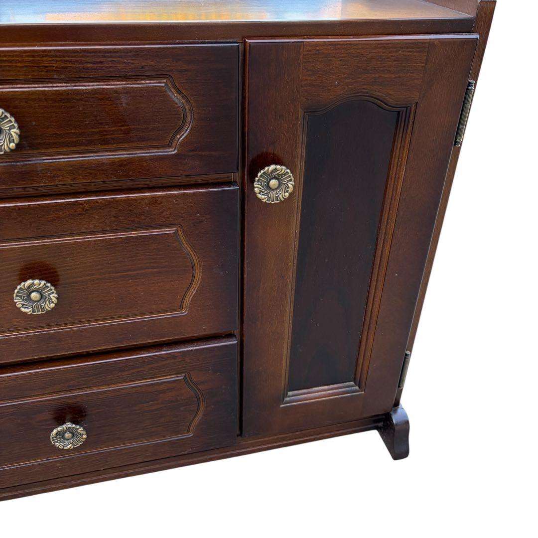 【美品】カリモク/karimoku コロニアル ファックス台 ZR24393