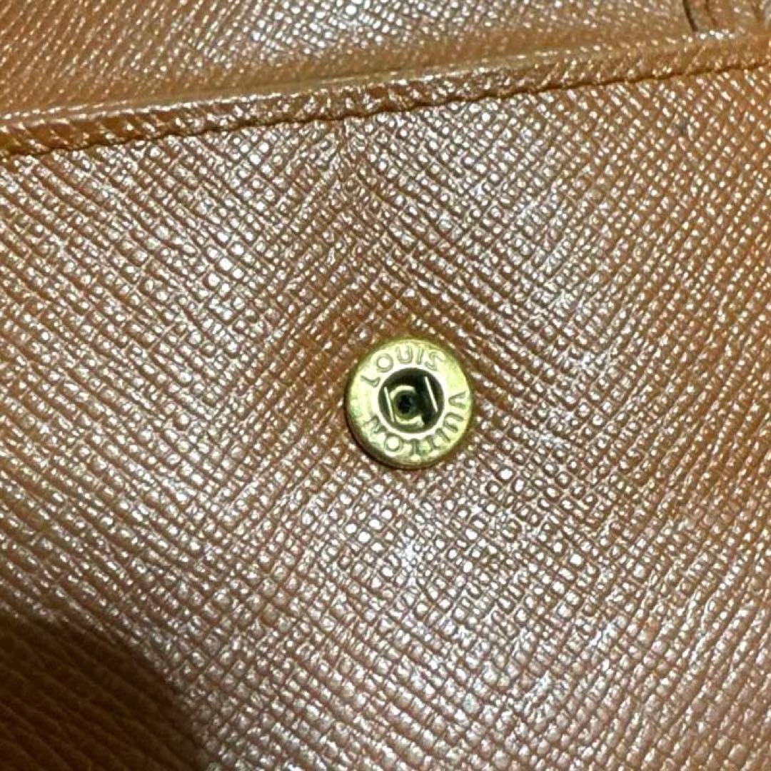 ⑨☆良品☆モノグラム♪マルコ☆2つ折り財布★ポケット有