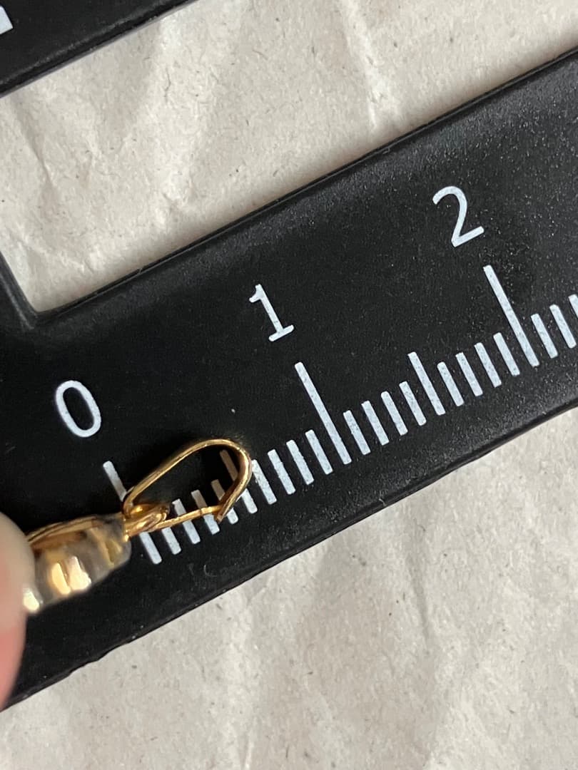 刻印 純銀 菊紋 崇 ゴールド ペンダント ケース付き