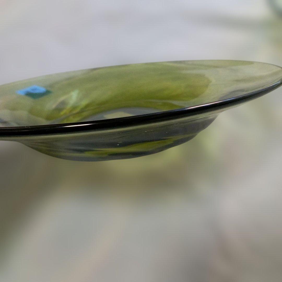 ☆新品☆　カメイガラス　津軽びいどろ　七里長浜　プレート(２種)　２枚セット