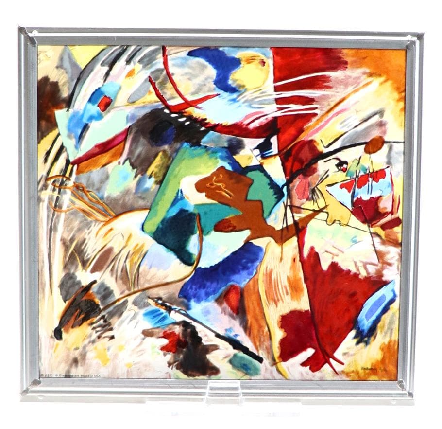 ワシリー・カンディンスキー ヴィンテージ ステンドグラス グラスマスターズ社