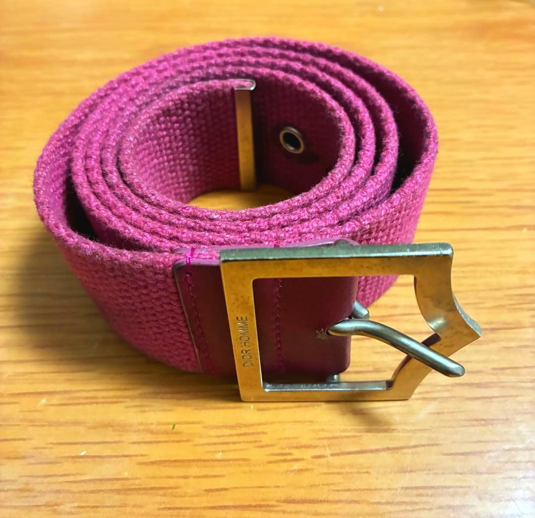 05SS ディオールオム　Dバックルベルト　激レア　アーカイブ　エディ