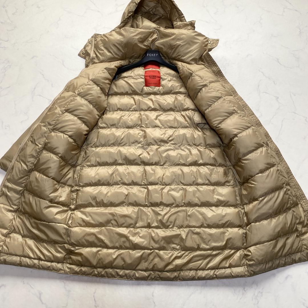 マックスマーラ &Co エクストラウォーム ロング中綿コート ベージュ 40