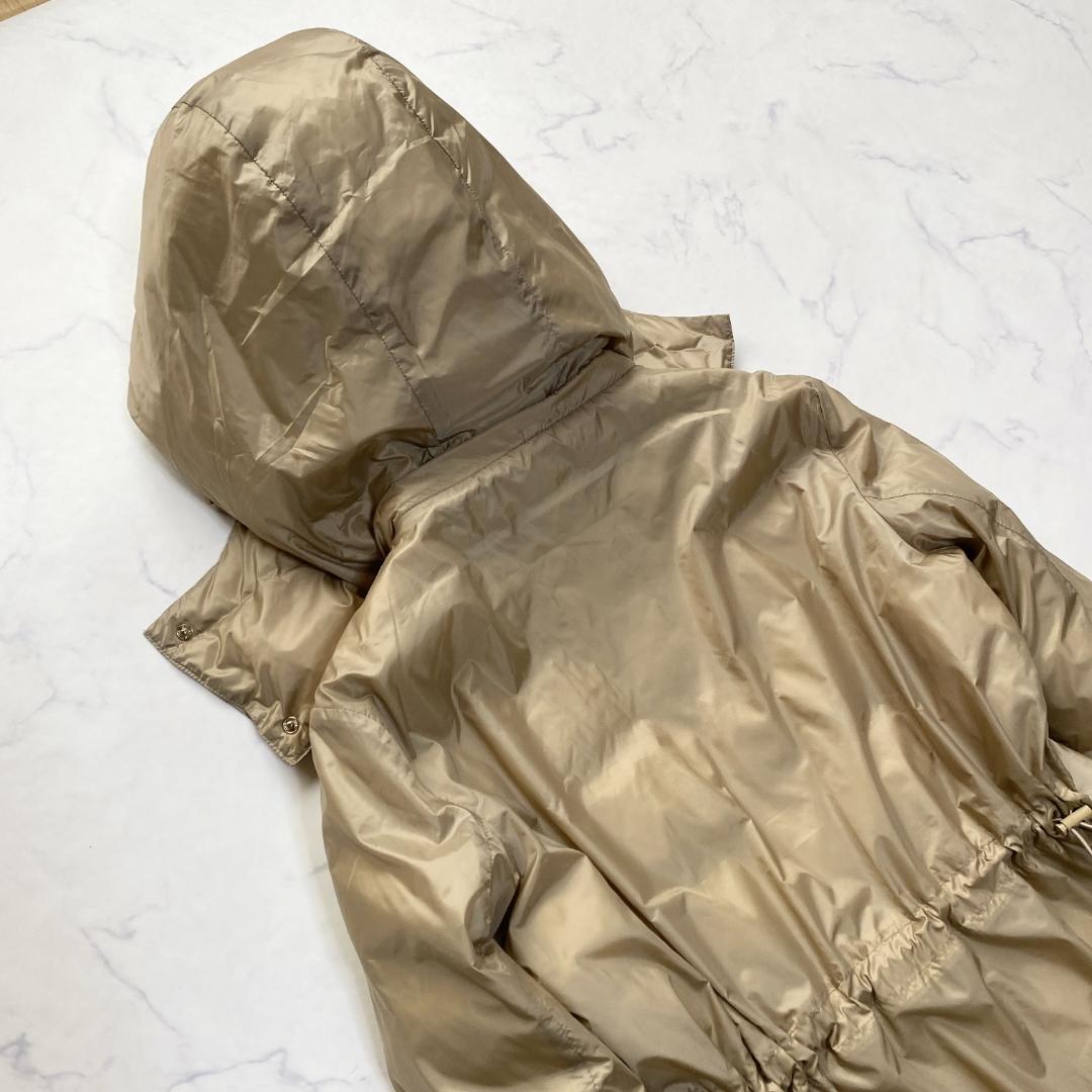 マックスマーラ &Co エクストラウォーム ロング中綿コート ベージュ 40