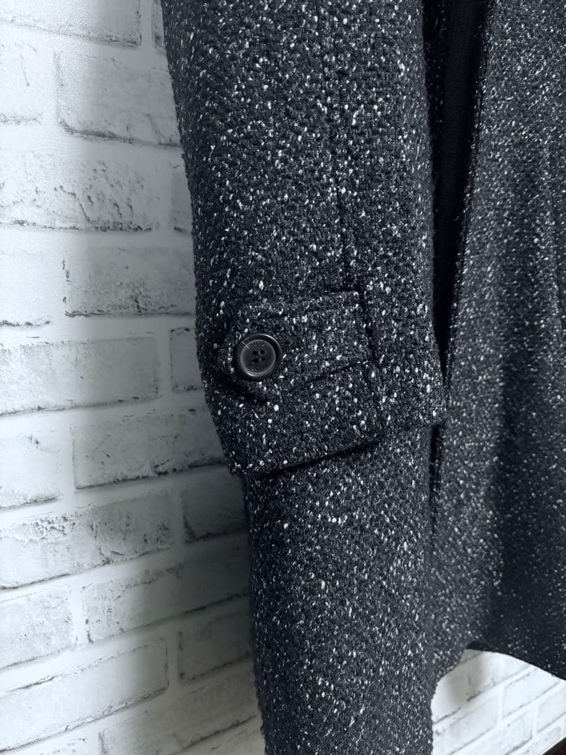 【最終価格】定価12万 Paltò BARTOLOMEO ベルテッドコート 46