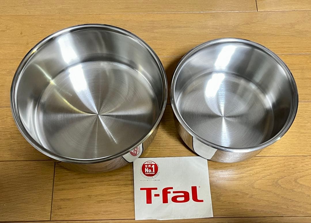 【迅速発送】ティファール　ソースパン　アンリミテッドIH ステンレス　6点セット