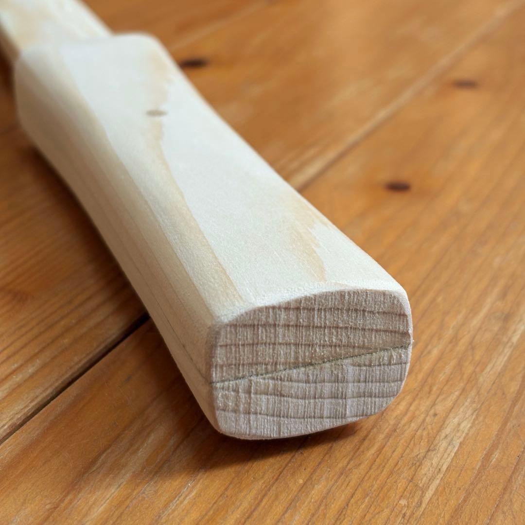 御神楽の木剣　白木造り(木剣　剣　木刀　wood sword )