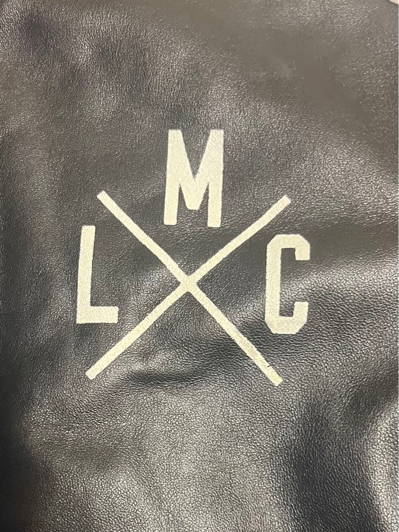 DIESEL ディーゼル レザージャケット 羊革　MLXCロゴ Mサイズ