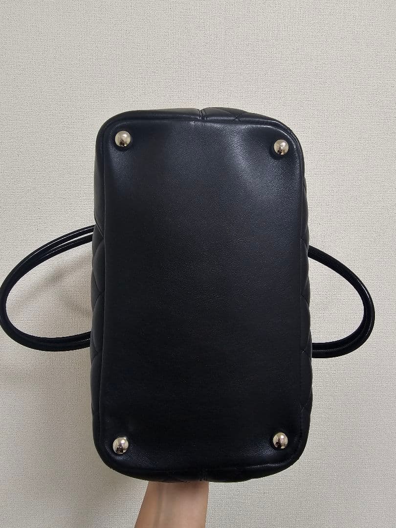 *超美品* CHANEL キルティング カンボンライン トートバッグ