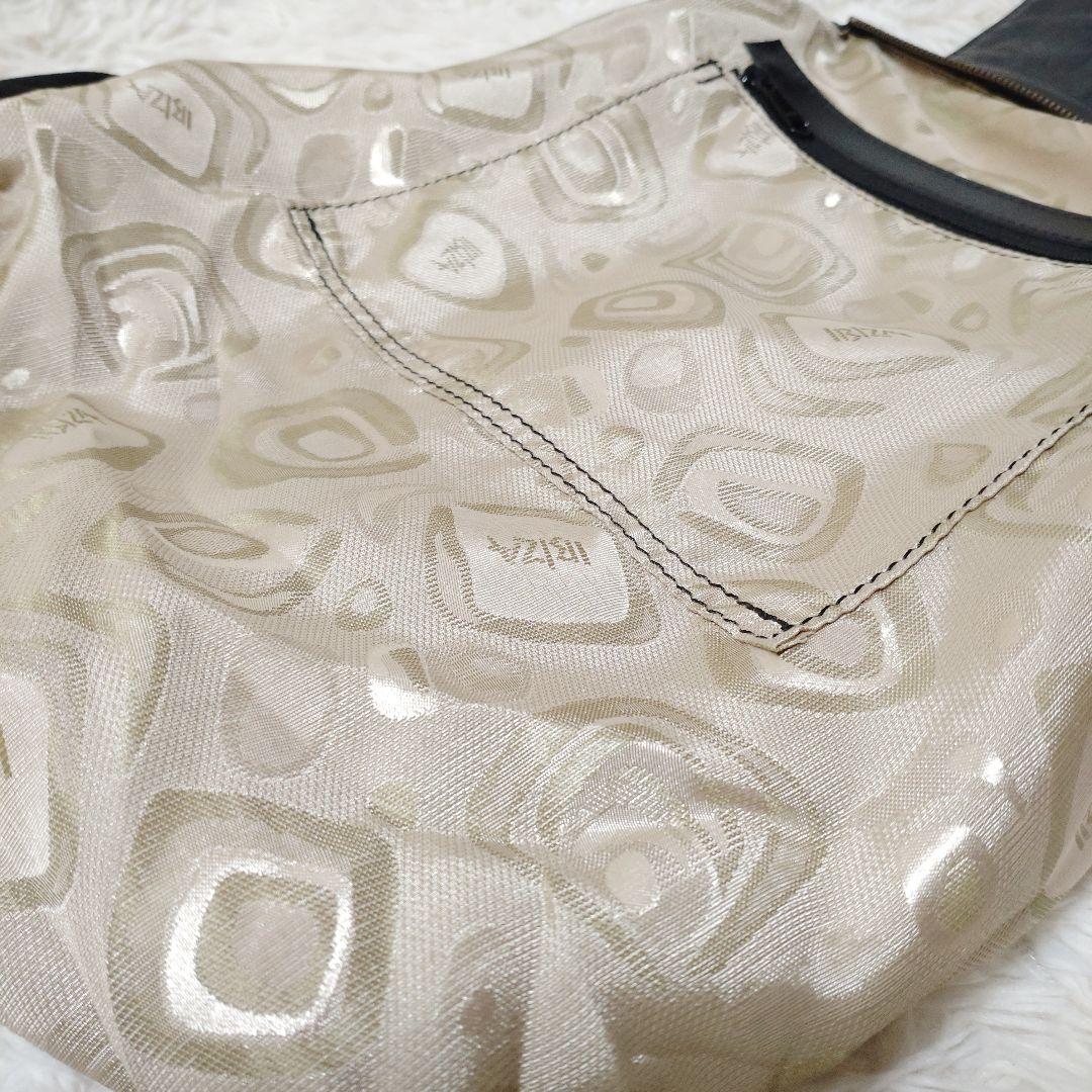 IBIZA イビザ リュック バックパック レザー ナイロン 黒 コンパクト