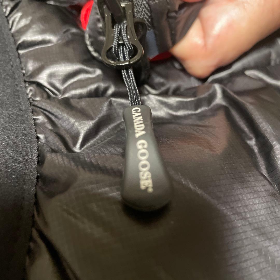 美品　カナダグース　ダウンベスト　ハイブリッジライトベスト　XS ブラック