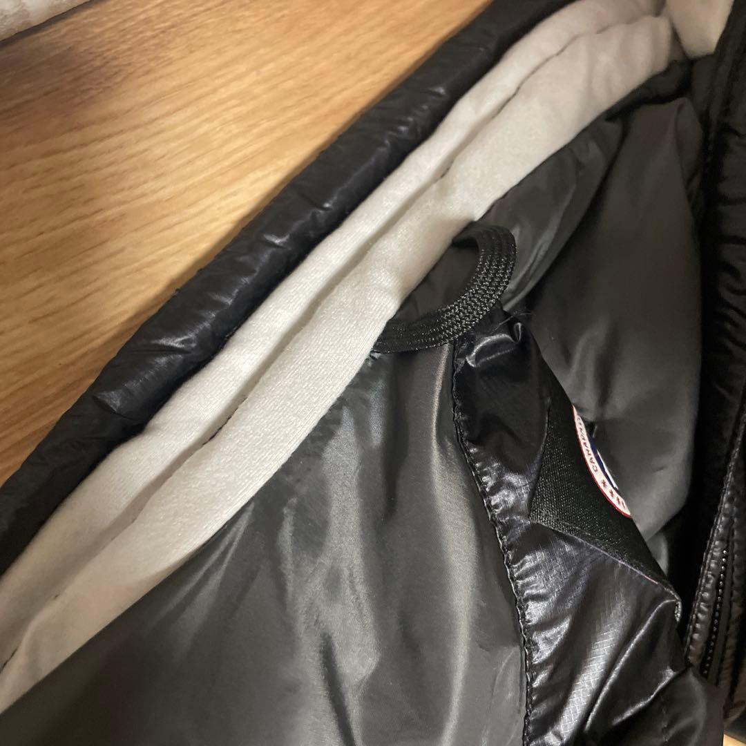 美品　カナダグース　ダウンベスト　ハイブリッジライトベスト　XS ブラック