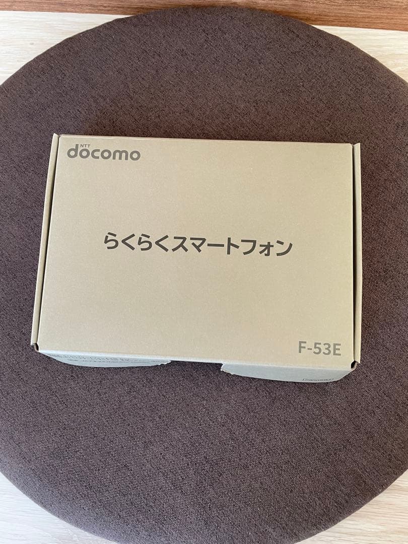 【美品】docomo らくらくスマホ F-53E ピンク ケース付き