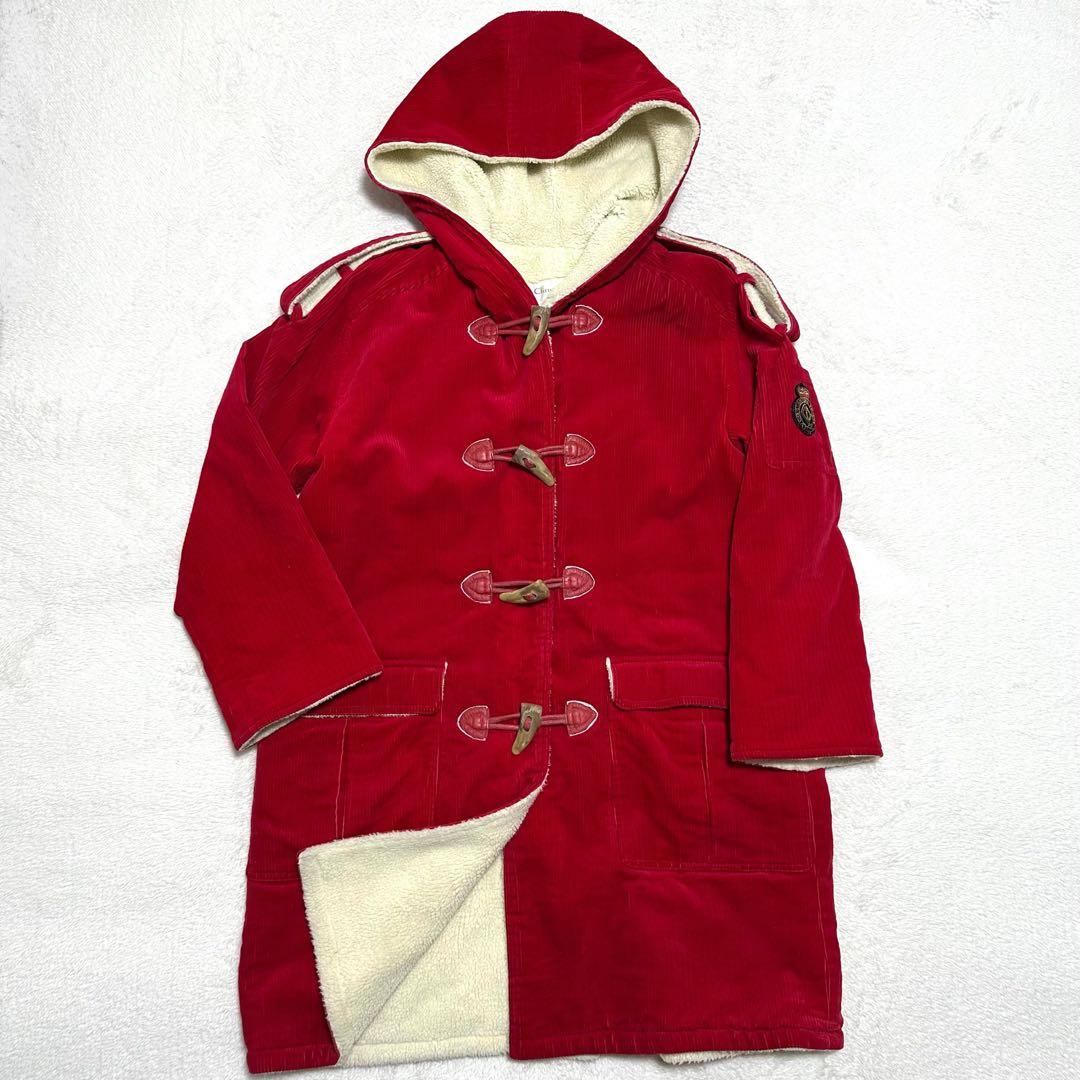 超希少　クリスチャンディオール　DIOR sports ダッフルコート　ボア　赤
