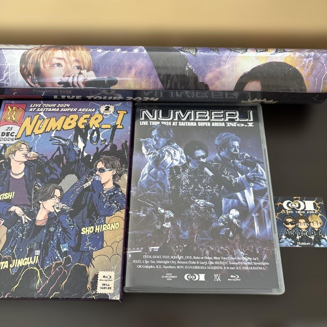 Number_i LIVETOUR 2024 No.Ⅰ 初回生産限定盤・通常盤