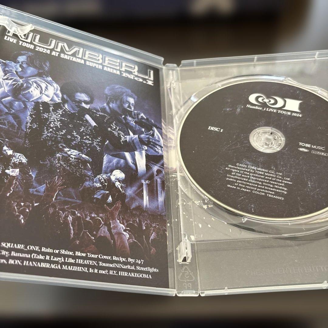 Number_i LIVETOUR 2024 No.Ⅰ 初回生産限定盤・通常盤