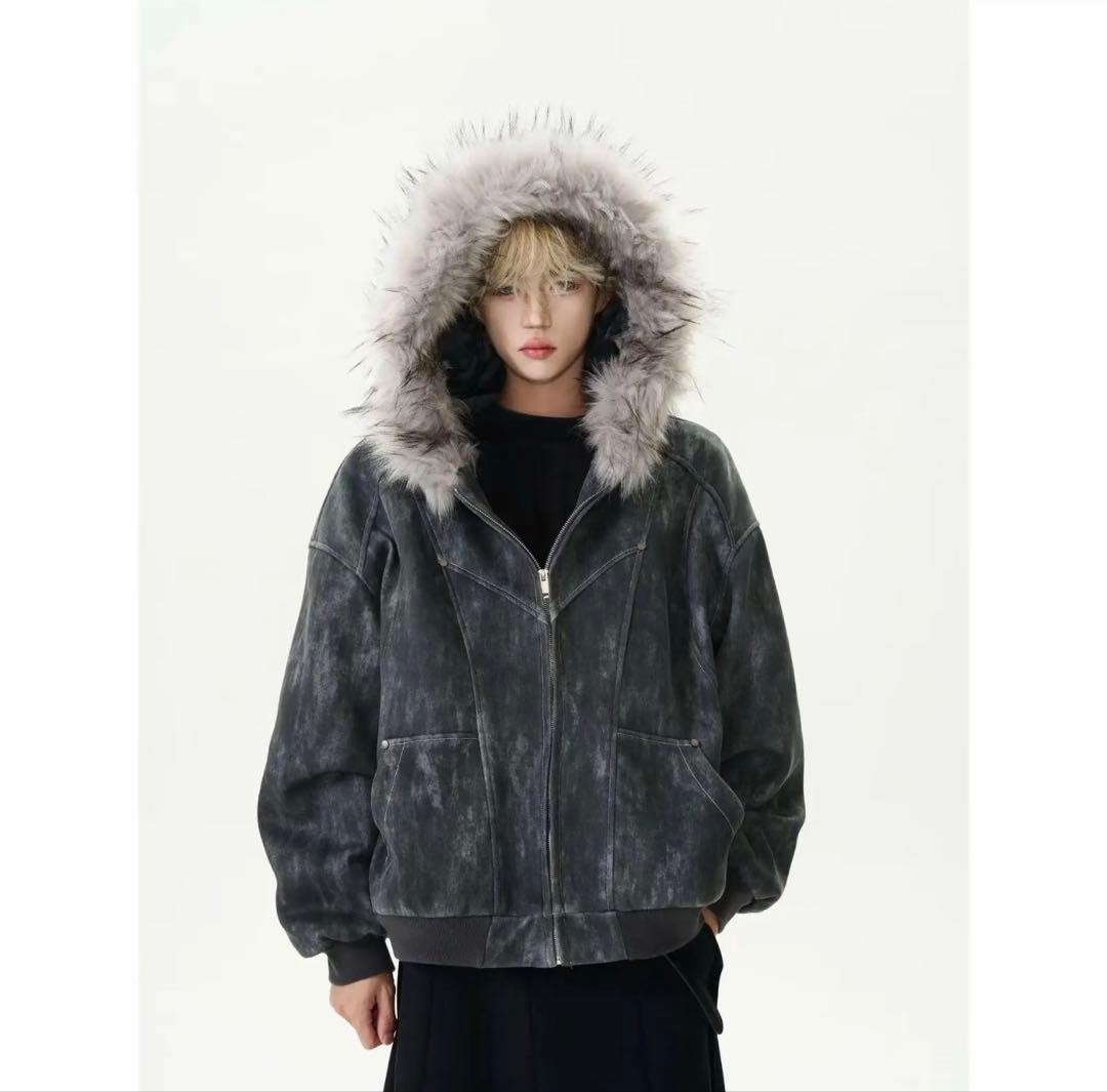 Y2K ファーボンバージャケット VINTAGE