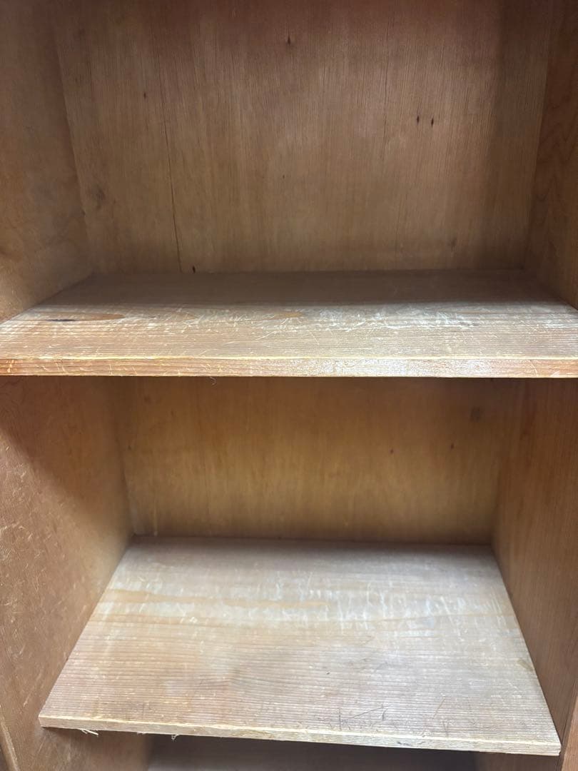 昭和レトロ　オープンラック　食器棚　本棚　ヴィンテージ　和箪笥　古道具