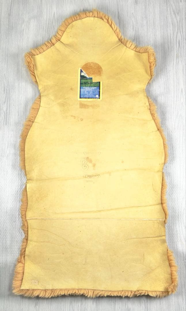 一点物 ニュージーランド産 ムートンラグ 子羊毛 ウールカーペット シープスキン