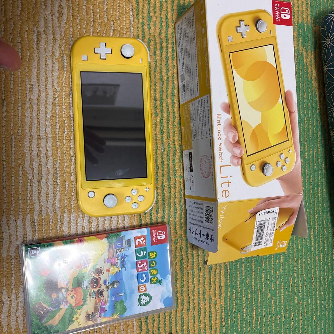 Nintendo Switch Lite イエロー + あつまれどうぶつの森