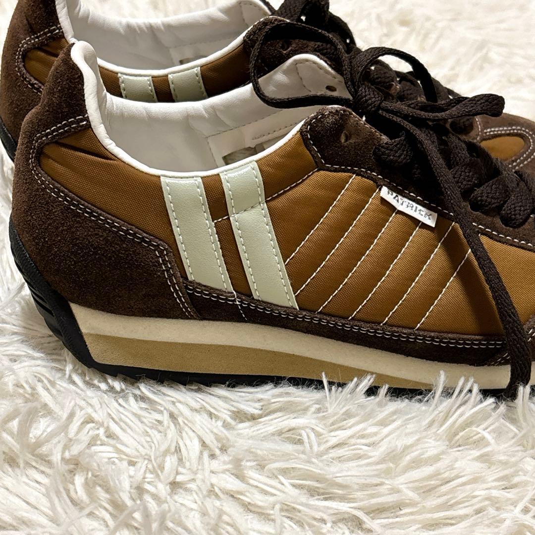 美品✨限定　パトリック　スニーカー マラソン ブラウニー　37 スエード　日本製