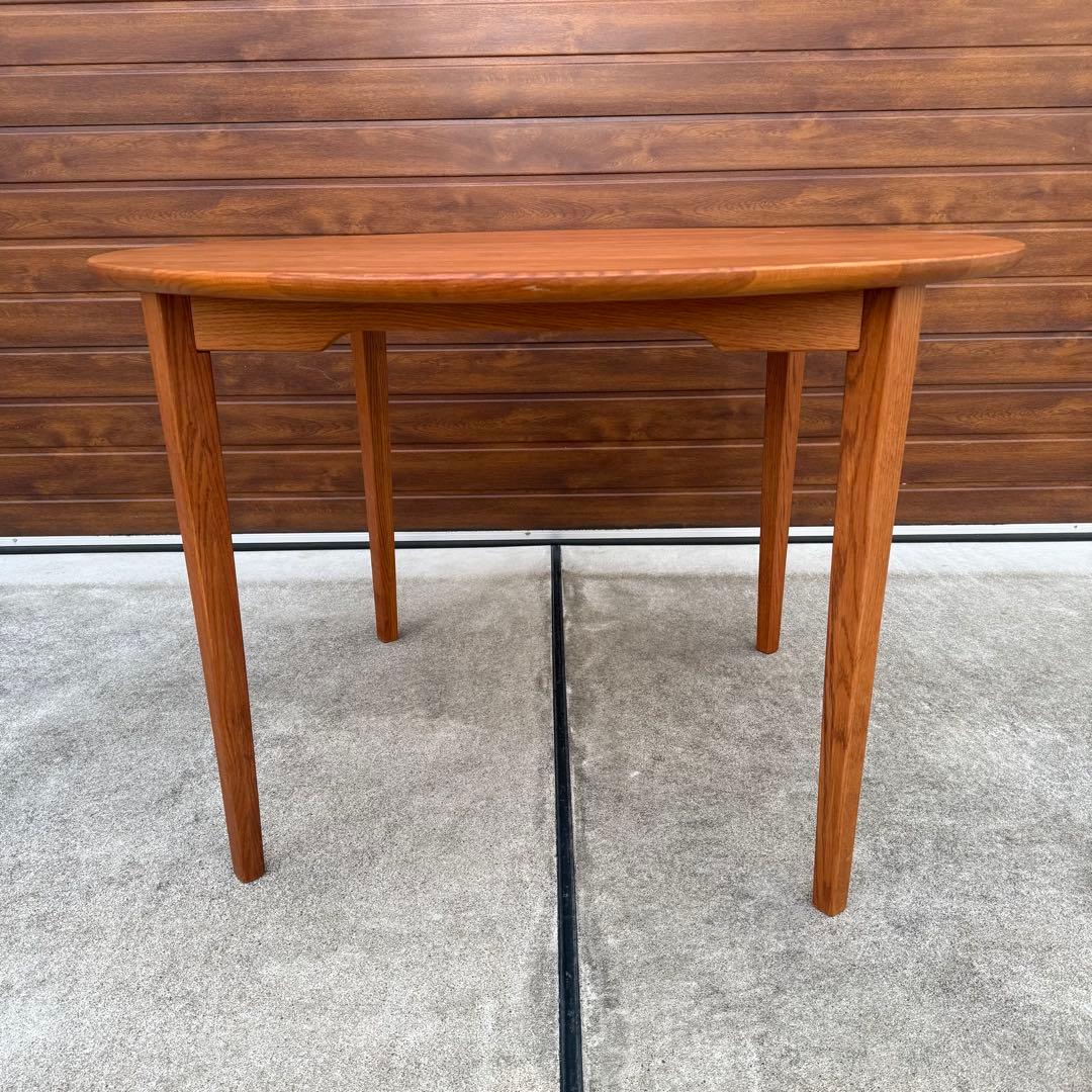 美品 unico TOVE ラウンド ダイニングテーブルφ1100 北欧