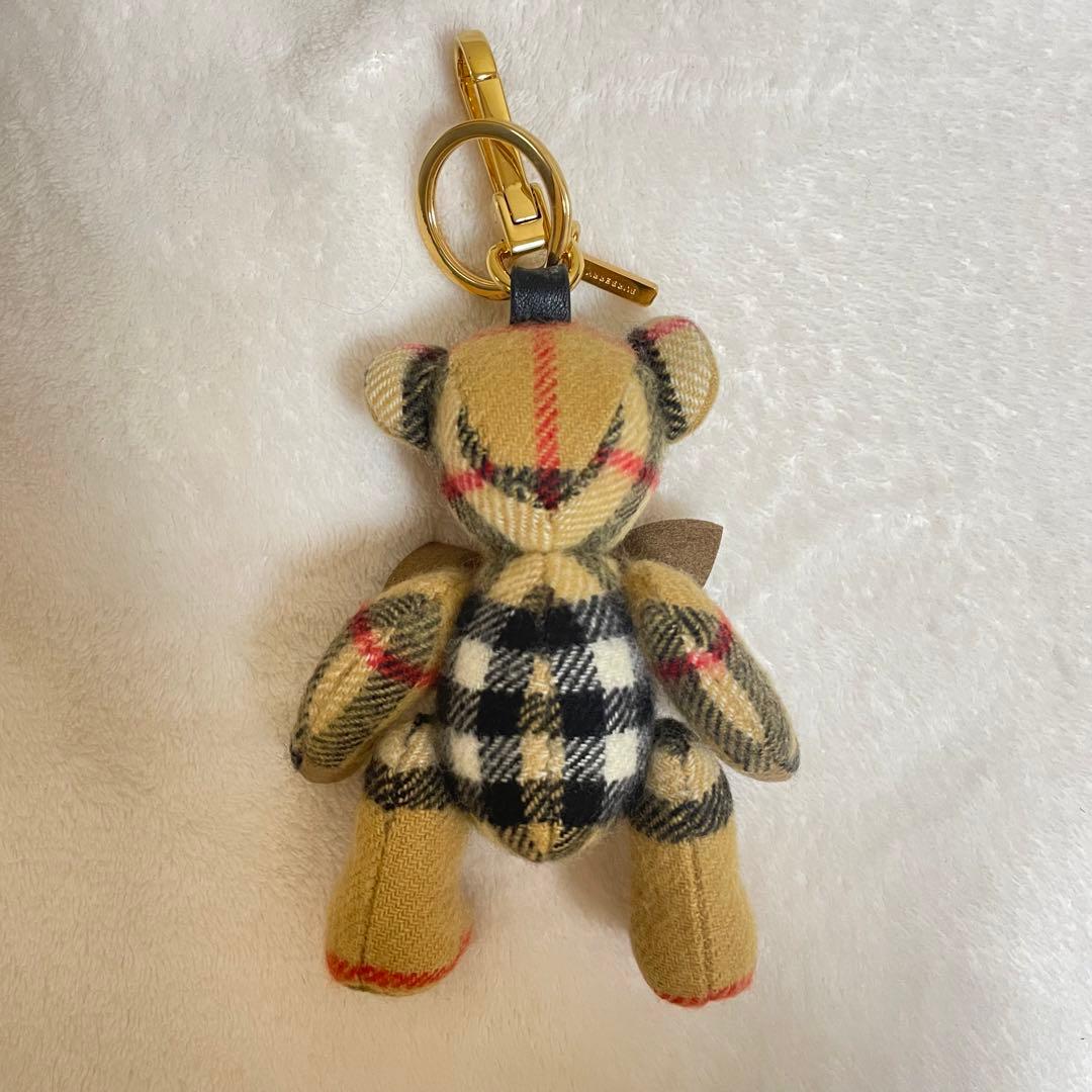 【美品】バーバリー　キーホルダー