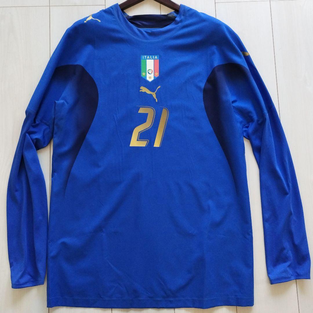 イタリア　ピルロ　ユニフォーム　代表　LLサイズ　オーセンティック　2006