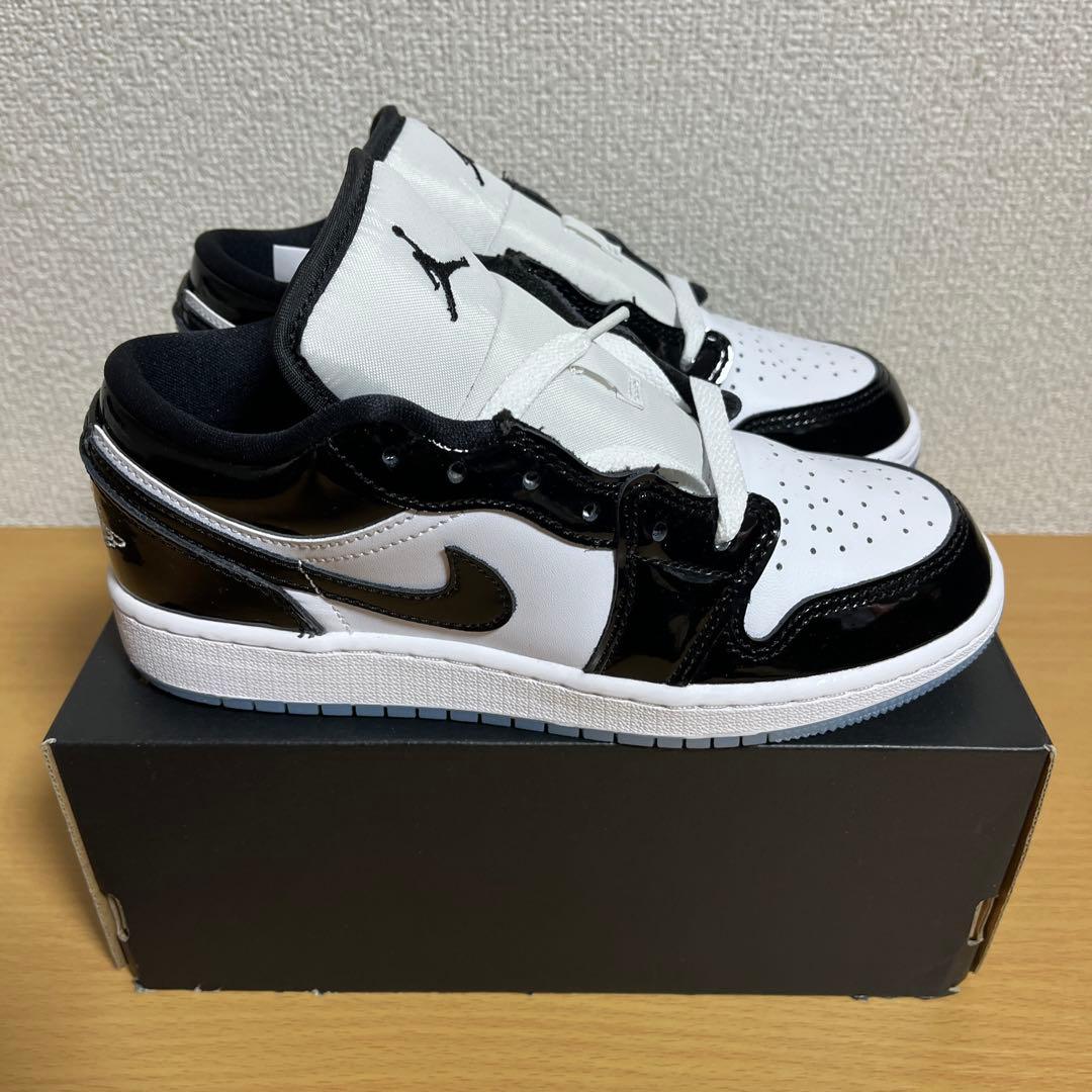 新品 AIR JORDAN 1 LOW SE GS CONCORD 23cm