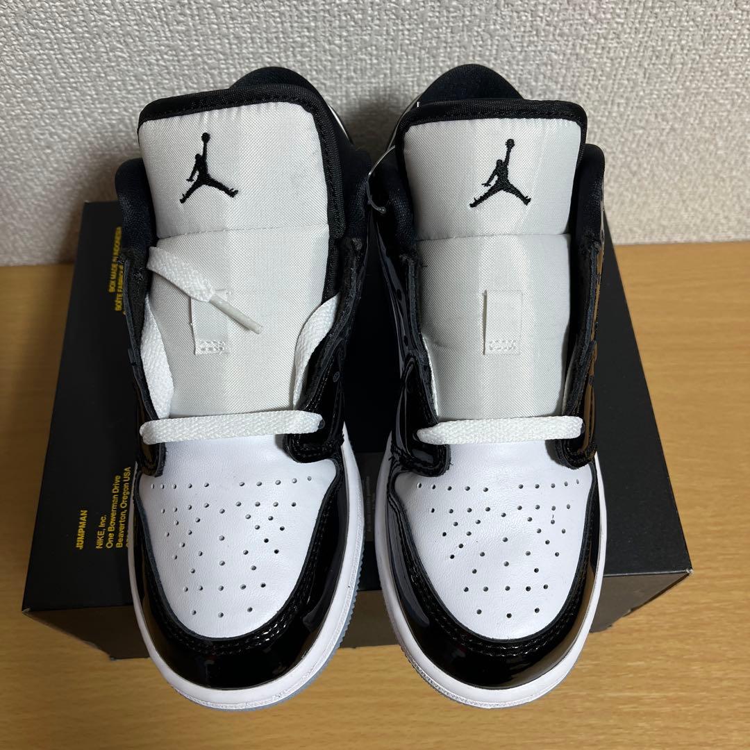 新品 AIR JORDAN 1 LOW SE GS CONCORD 23cm