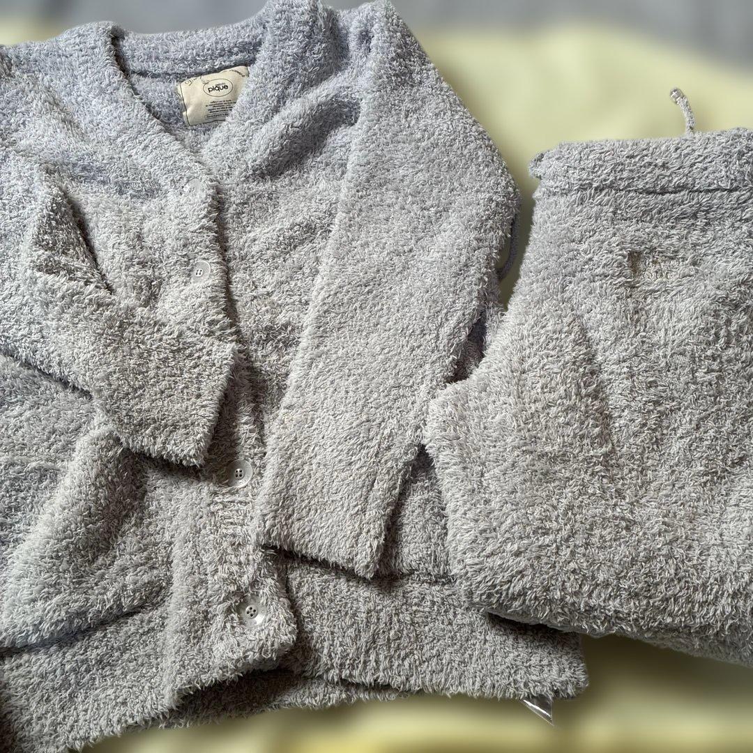 gelato pique グレー ルームウェアセット　パジャマ