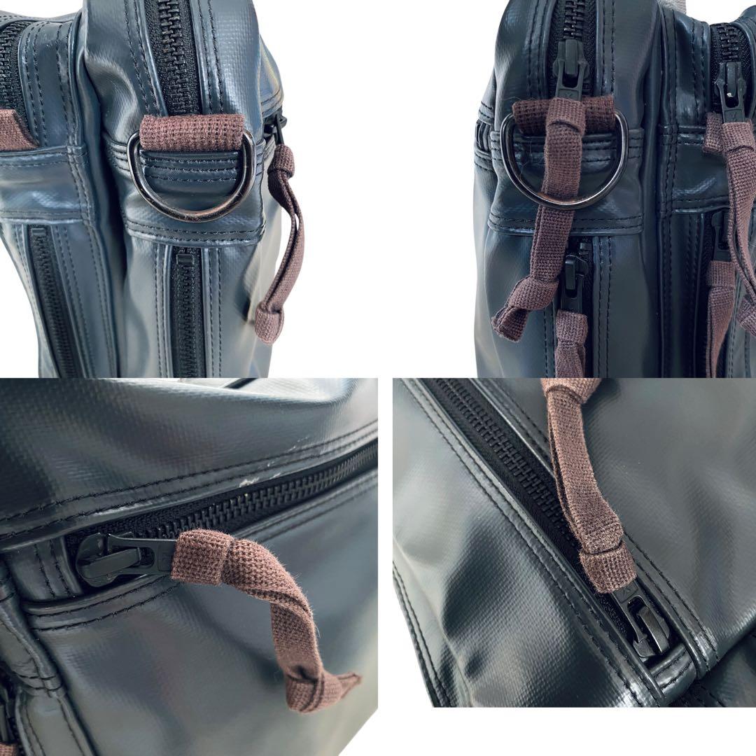 LUGGAGE LABEL ラゲッジレーベル【美品】ライナーショルダーバッグ 赤