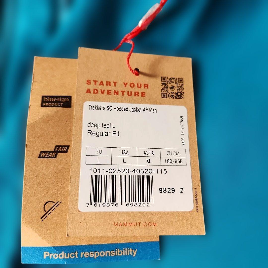 マムート 　トレッカーズ ソフトシェル フーデッド ジャケット アジアンフィット