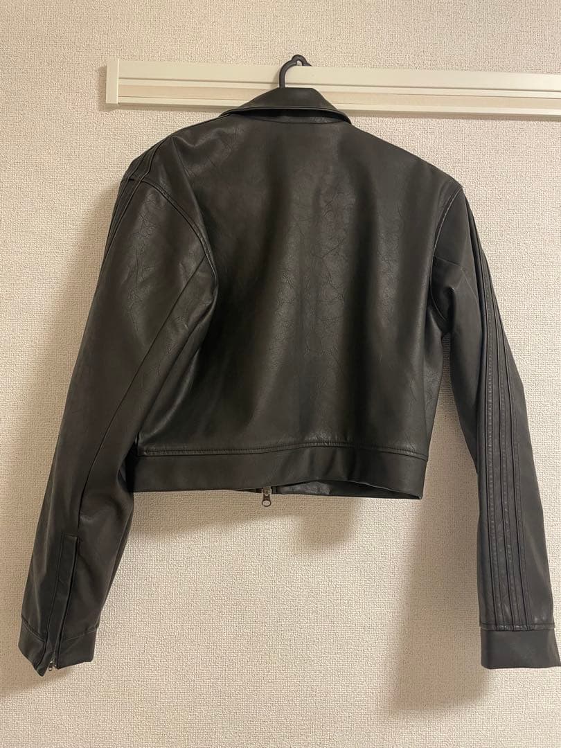 adidas ファイヤーバード　プレザー　ジャケット　レザージャケット