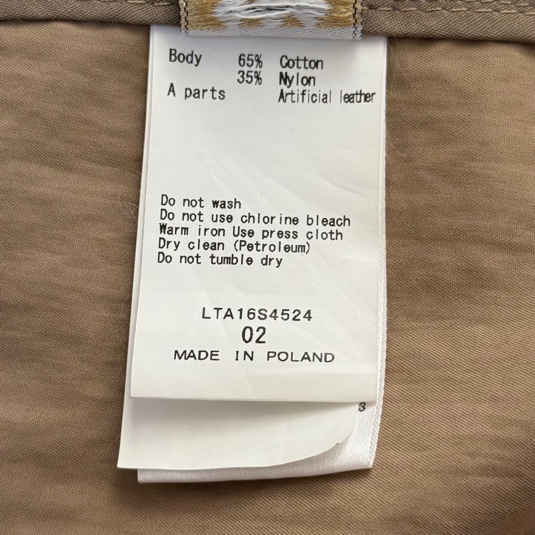 美品✨タトラス✨3wayナイロンコート　ダウンライナー　ブラウン　サイズM