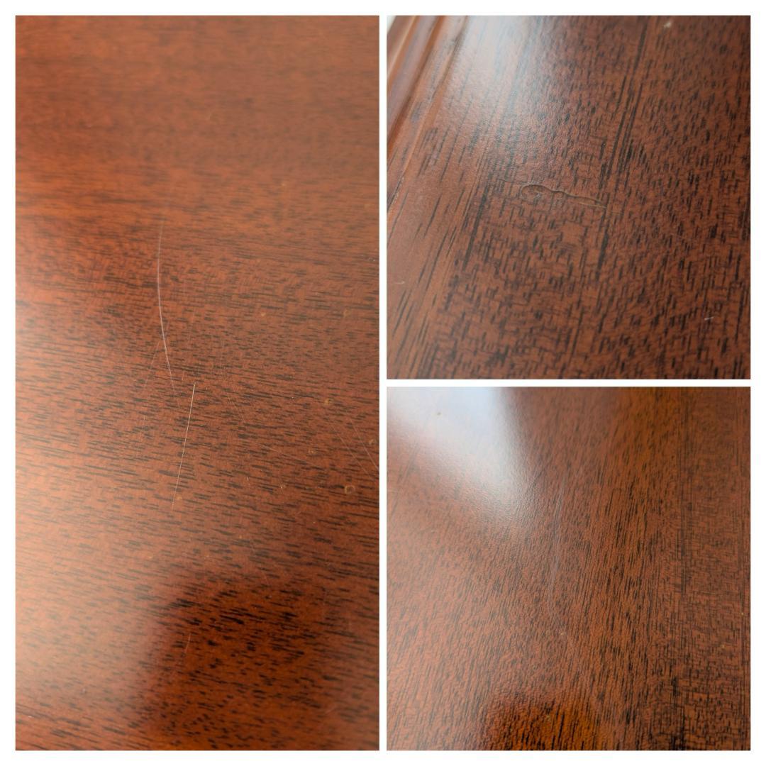 USED MARUNI マルニ ウッド サイドテーブル 猫脚 引き出し付き 廃番