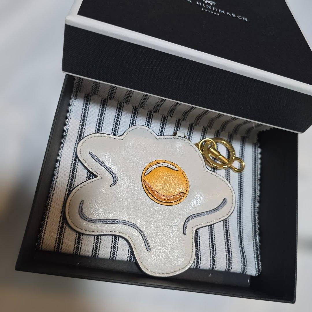 ∞アニヤハインドマーチ∞目玉焼きデザインキーホルダー　未使用品